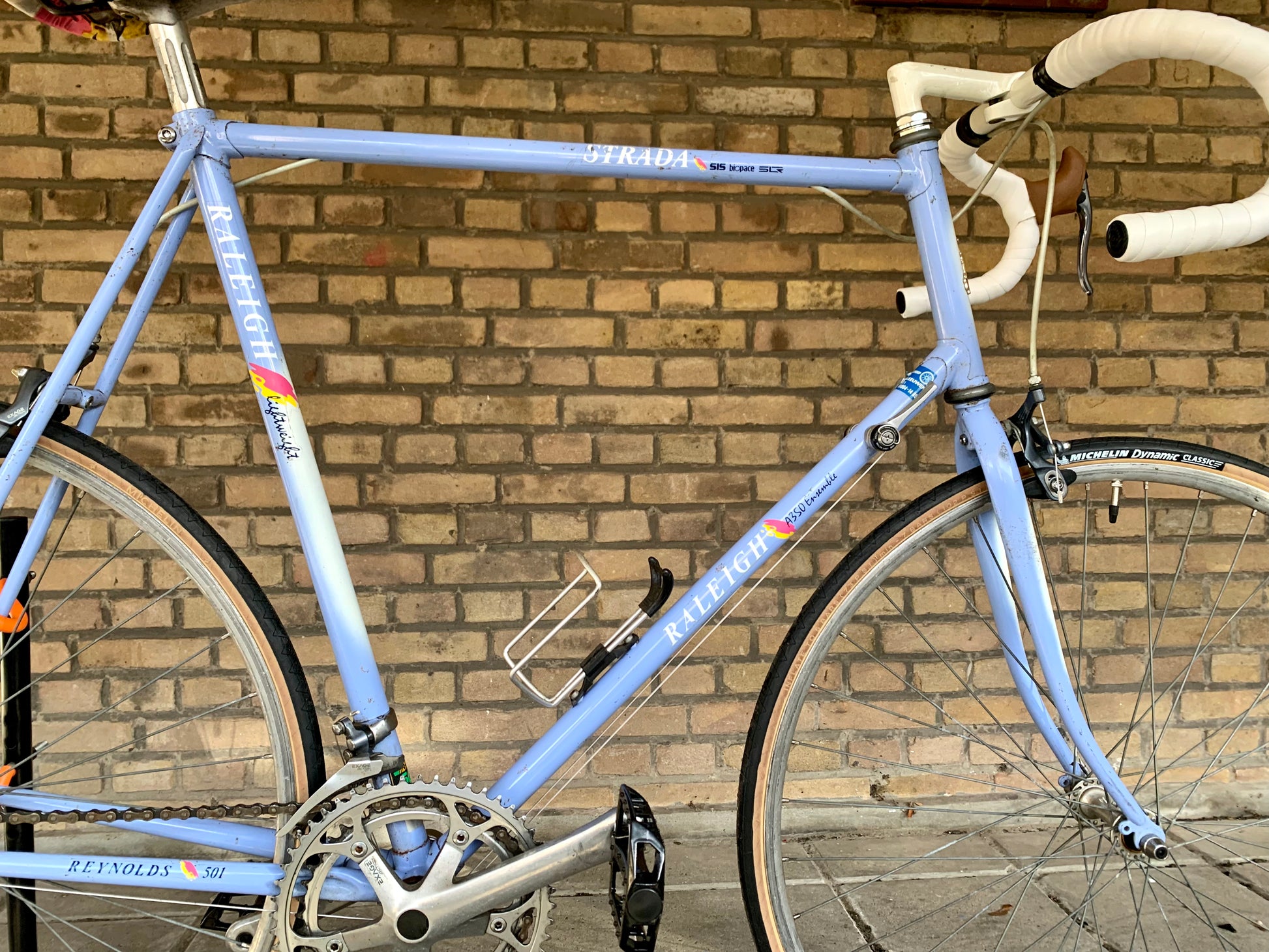 trekkingrad raleigh road classic 1989 Raleigh Strada 62cm Reynolds 501 – Retro Bike Rotterdam