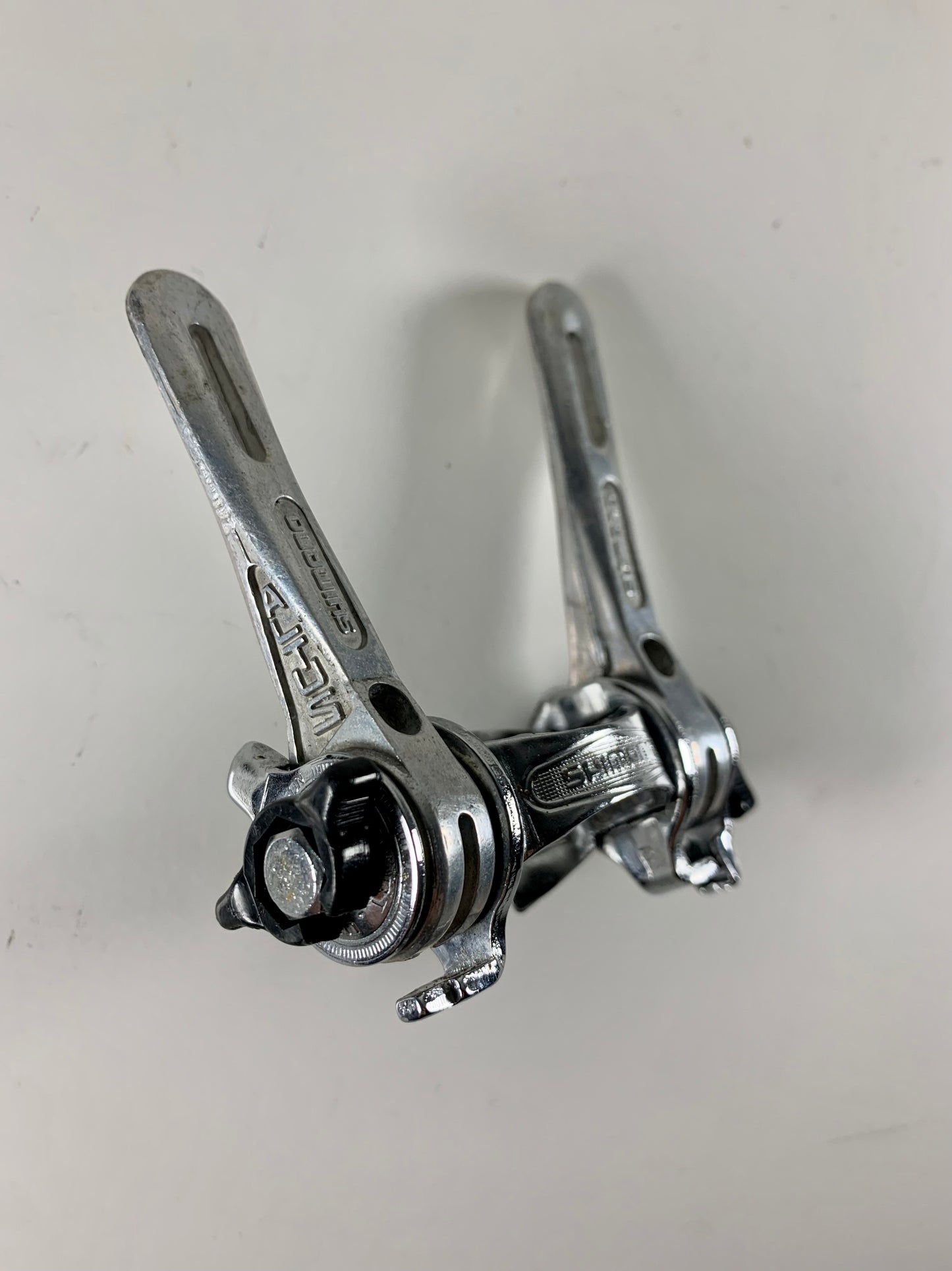 Shimano Altus clamp-on friction shifters