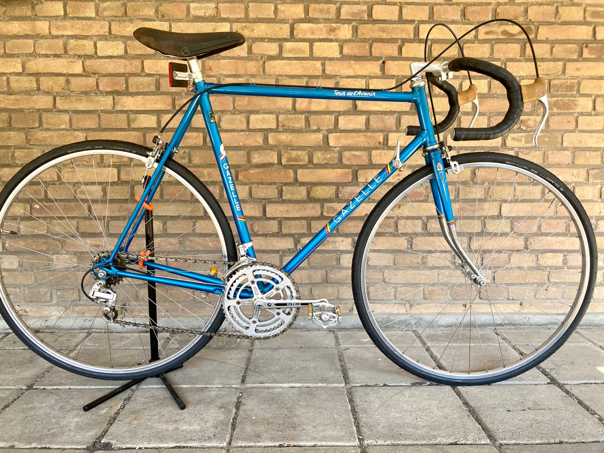gazelle fahrrad retro Gazelle Tour de l'Avenir 57cm Reynolds 531 – Retro Bike Rotterdam
