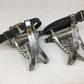 Malliard CxC pedals complete with toeclips